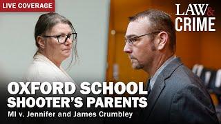 SENTENCING Oxford School Shooter’s Parents - MI v. James & Jennifer Crumbley