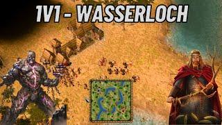 1v1 als Kronos auf Wasserloch  Age of Mythology Retold Ranked