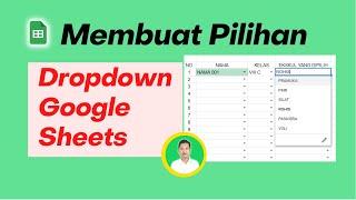 Membuat Daftar Pilihan Dropdown di Google Spreadsheet