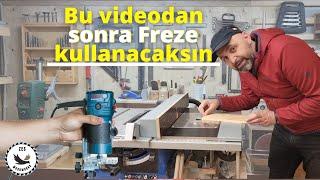 Freze nasıl kullanılır  Ahşap freze yapımının temel bilgileri  Tezgah freze ve köşe freze nedir