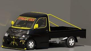 RILIS LIVERY & 3D MOD GRANDMAX PICK UP ALDI STENDING TANPA PASSWORD 