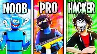 1v1.LOL  Noob vs Pro vs Hacker