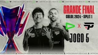 CBLOL 2024 1ª Etapa - Grande Final  LOUD x paiN Gaming Jogo 5