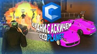 СМЕШНЫЕ МОМЕНТЫ НА МТА ССДПЛАНЕТ БУДНИ С АСКИЧЕМ #1 MTA CCDPLANET