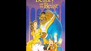 Closing to Beauty and the Beast 1992 VHS Version #1