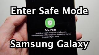 How to Enter Safe Mode Samsung Galaxy S24 Ultra