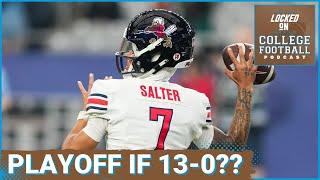 Liberty going undefeated SHOULD NOT guarantee G5 Playoff spot this year l College Football Podcast