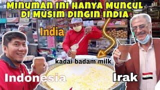 Street Food India Kadai Badam  Badan Langsung Hangatt..  With Mr Ahmad dari Irak