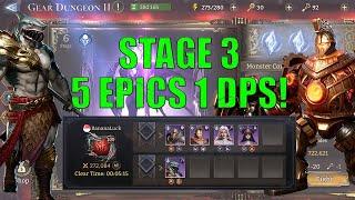 Epic Only Challenge 1 DPS Only  Gear Dungeon 2-3 Watcher Of Realms