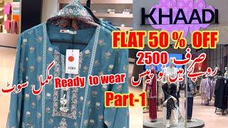 Khaadi  flat 50 % off 2024 Flat 50 sale 2024 khaadi pret #flat50 #khaadinewarrival #vacollections