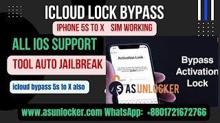 iBypass LPro icloud bypass iphone 5s to x sim working support all ios