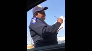 Watch female JMPD officer