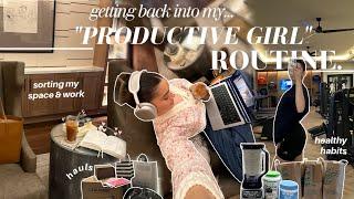 getting back into productive girl routine  sorting my life cleaning planning sept. hauls etc