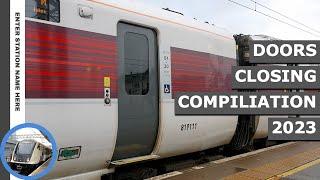 UK Train Doors OpeningClosing Compilation 2023