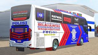 Aturan Kendaraan Polisi Di TBLID GROUPS - Bus Simulator Indonesia BUSSID