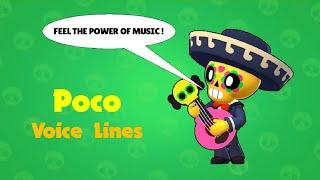 Poco Voice Lines - Brawl Stars