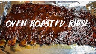 Easy Oven BBQ RIBS
