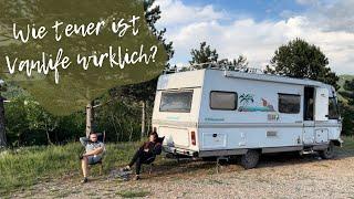 1 Jahr Vanlife - was kostet das?  Leben im Wohnmobil