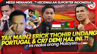 MESSI MENANGIS? Erick Thohir Undang Portugal & CR7 Dalam Waktu Dekat? Demi Hal ini?