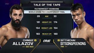 Chingiz Allazov vs. Sitthichai   ONE Championship Full Fight