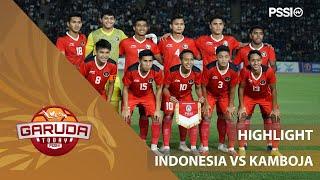 HIGHLIGHT SEA GAMES 2023  INDONESIA VS KAMBOJA  GARUDA TODAY