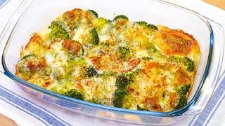 You will love broccoli if you cook it this way Easy broccoli recipe with mozzarella.