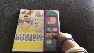 The Secret Life Of Pets 2 Little Dog In The Big City Play A Sound Book