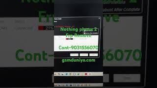 Nothing phone 2 frp unlock