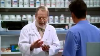 Two and a half men - Russell the best pharmacist in the world