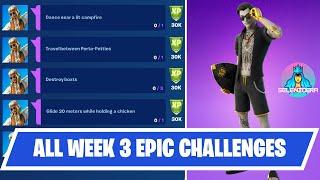 *ALL* WEEK 3 EPIC ChallengesQuests Guide  Fortnite Chapter 2 Season 7