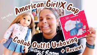 American Girl X Gap Collab Outfit Unboxing & Review  Adult Collector