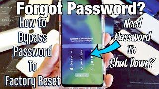 All Android Phones Forgot Password Cannot Factory Hard Reset Need Password? How to Bypass