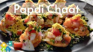 Easy Dahi Papdi Chaat Recipe For Lockdown  Street Style Dahi Papri Chaat Recipe  Everyday Delights