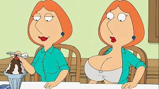 Family Guy - Lois gets huge breasts 2000% slower
