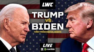 Trump Vs. Biden  DEBATE MEGA LIVESTREAM