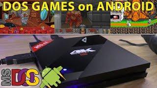 Dos games on the H96 Pro Plus Android Tv Box
