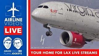 LIVE Los Angeles LAX Airport Plane Spotting  LIVE Plane Spotting from the H Hotel
