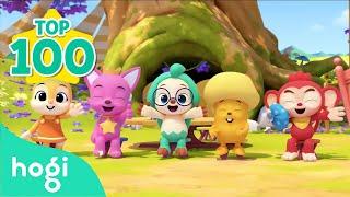 TOP100 Kids Favorite Songs｜Boo Boo Song + More｜Hogi Pinkfong