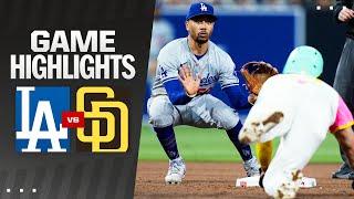 Dodgers vs. Padres Game Highlights 51024  MLB Highlights