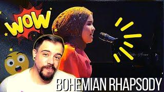 REACTING TO │ Putri Ariani X Choirs - Bohemian Rhapsody cover Queen HUT TRANSMEDIA 22 LIVE