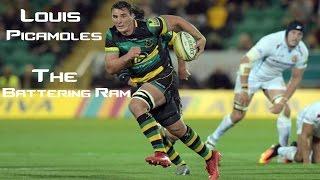 Louis Picamoles- The Battering Ram- Best Tries Steps and Bump offs HD