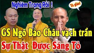 Tin Mới Bất Ngờ Giáo Sư Ngô Bảo Châu Lên Tiếng Về Vụ Việc Thầy Thích Minh Tuệ - Xin Cầu Nguyện