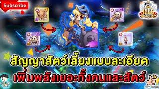 Ragnarok Idle Adventure  ระบบ สัญญา สัตว์เลี้ยง แบบละเอียด ใช้ให้ถูกพลังพุ่ง RO IDLE