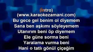 Serdar ortaç karabiberim -karaoke