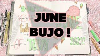 June Bullet Journal Set Up  Bujo With me  Beautybyjosiek