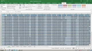 Business Analytics Data Visualization with Pivot Tables Video 1