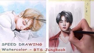 Speed Drawing The duality of Jeon Jungkook  방탄소년단 정국