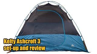 Kelty Ashcroft 3 tent set-up and review