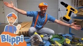 Blippi Learn about Tools  Learning Tools For Kids  Educational Videos For Toddlers