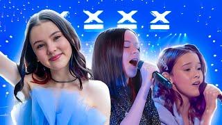Daneliya Tuleshova Teen Kazakh  Singer ALL Performances on Americas Got Talent